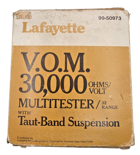 Vintage lafayette vom - lafayette, 30000