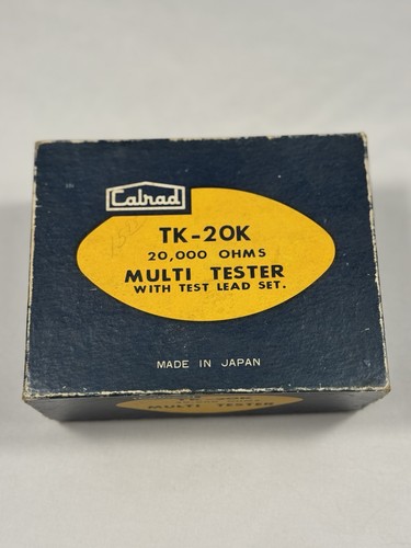 Calrad 20k multi tester - tk-20k, multi-tester
