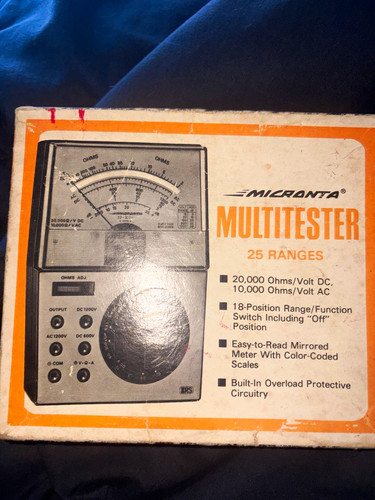 Vintage micronta range - vintage, 25-range
